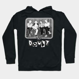 No doubt /// Vintage black and White Hoodie